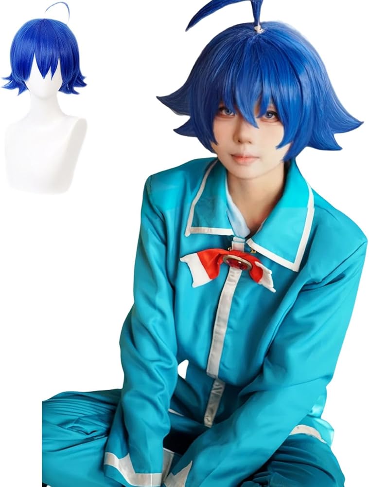 魔入りました！入間くん　鈴木入間　セット済み　ウィッグ　コスプレ Amazon.co.jp: 鈴木入間 コスプレ衣装 ウィッグ 魔入りました